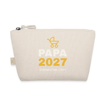Papa 2027 - Bio-Täschchen - Natur - Vorne