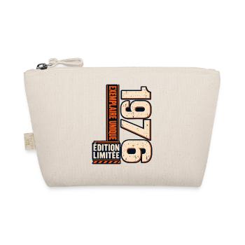 50-jähriges Jubiläum 1976 – Vintage-Herrengeschenk - Bio-Täschchen - Natur - Vorne