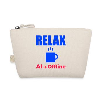 Relax KI ist offline - Bio-Täschchen - Natur - Vorne