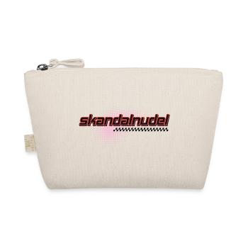 Skandalhudel Neon-Logo Retro - Bio-Täschchen - Natur - Vorne