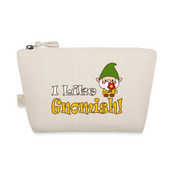 I Like Gnomish Funny Gardening - Bio-Täschchen - Natur - Vorne