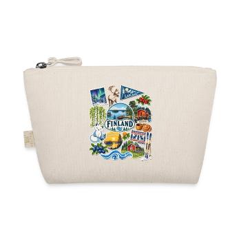 Finnland Reisesticker - Bio-Täschchen - Natur - Vorne