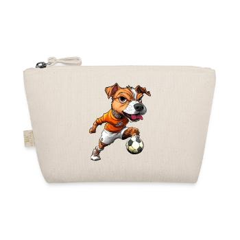 JRT Fussball - Bio-Täschchen - Natur - Vorne