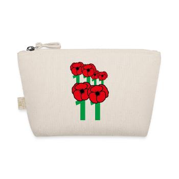 Mohn-Waffenstillstand, Tag 11, 11, 11 - Bio-Täschchen - Natur - Vorne
