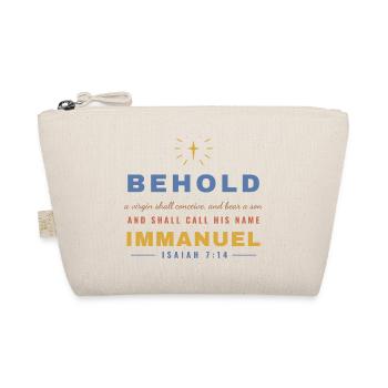 Behold a Virgin Shall Conceive – Isaiah 7:14 - Bio-Täschchen - Natur - Vorne