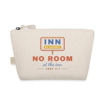 No Room at the Inn – Luke 2:7 Christmas - Bio-Täschchen - Natur - Vorne
