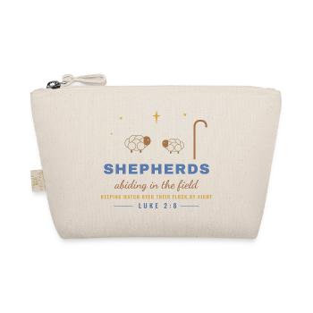 Shepherds Abiding in the Field – Luke 2:8 - Bio-Täschchen - Natur - Vorne