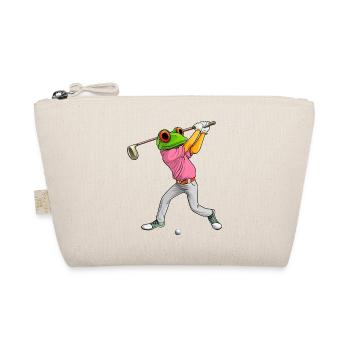 Golf Frosch - Bio-Täschchen - Natur - Vorne