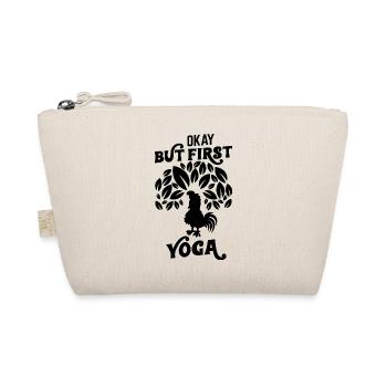 Ja, aber zuerst Yoga - Bio-Täschchen - Natur - Vorne