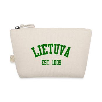 Lietuva Vintage Est.1009 - Bio-Täschchen - Natur - Vorne