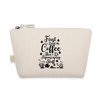Aquascaping Spruch Kaffee - Bio-Täschchen - Natur - Vorne