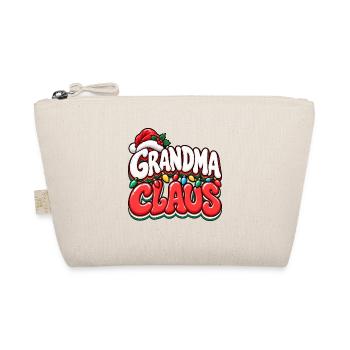 Grandma Claus Festliche Lichter - Bio-Täschchen - Natur - Vorne