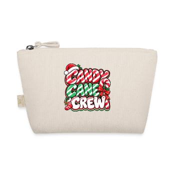 Candy Cane Crew Weihnachtsedition - Bio-Täschchen - Natur - Vorne