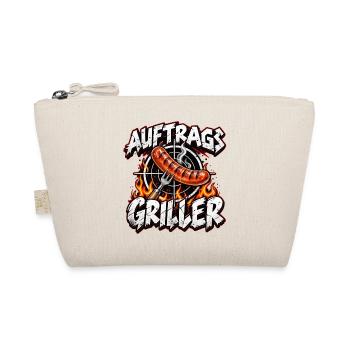 Auftrags Griller: Feuer & Wurst - Bio-Täschchen - Natur - Vorne