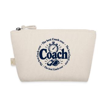 Coach - Trainer - Training - Sport - Gym - Sportle - Bio-Täschchen - Natur - Vorne