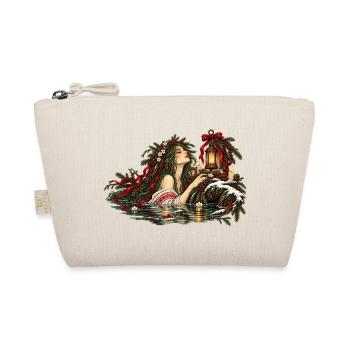 Weihnachts-Rusalka-Slawisches Wassergeist-Design - Bio-Täschchen - Natur - Vorne