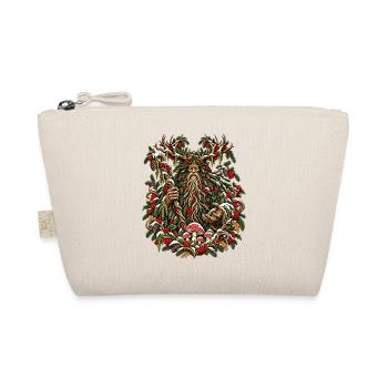 Weihnachtsleshy-Slawischer Waldgeist-Design - Bio-Täschchen - Natur - Vorne