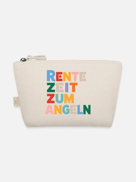 Rente Zeit zum Angeln Spruch - Bio-Täschchen - Natur
