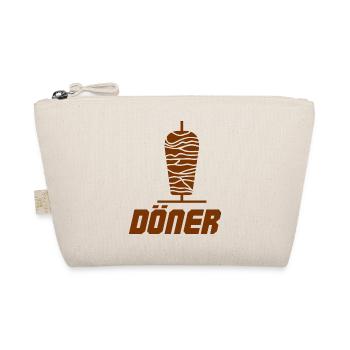 Döner Spieß Illustration - Bio-Täschchen - Natur - Vorne