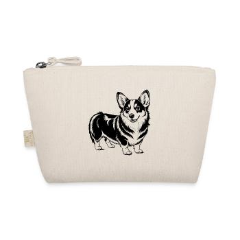 Walisischer Corgi-Hund - Bio-Täschchen - Natur - Vorne