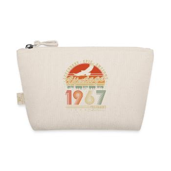 Vintage 1967 Limited Edition Geburtstag Retro - Bio-Täschchen - Natur - Vorne