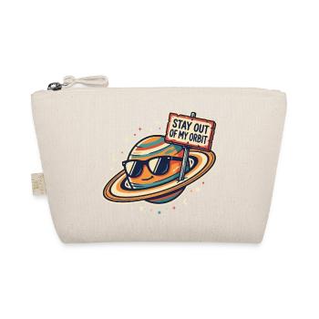 Stay Out of My Orbit - Frecher Spruch - Bio-Täschchen - Natur - Vorne
