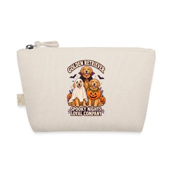 Spooky Nights Loyal Company – Golden Retriever Hund - Bio-Täschchen - Natur - Vorne