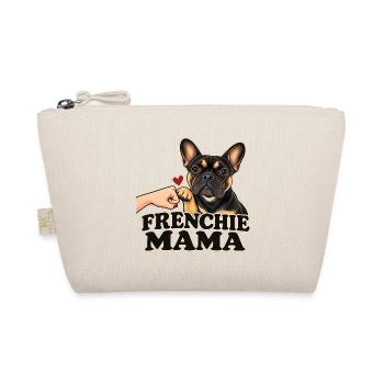 FRENCHIE MAMA – Französische Bulldogge - Bio-Täschchen - Natur - Vorne