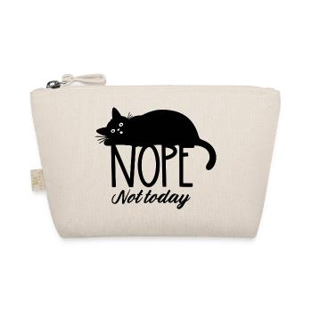Nope not today cat  - Bio-Täschchen - Natur - Vorne