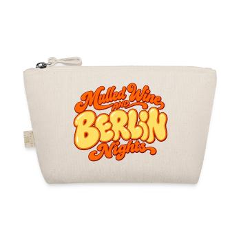Glühwein und Berliner Nächte Winter Berlin - Bio-Täschchen - Natur - Vorne