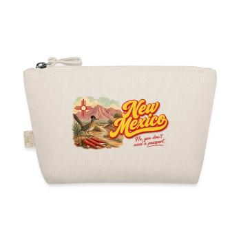 New Mexico Retro Vintage Enchantment Design - Bio-Täschchen - Natur - Vorne