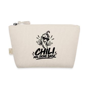 Chili mal deine Base - Bio-Täschchen - Natur - Vorne
