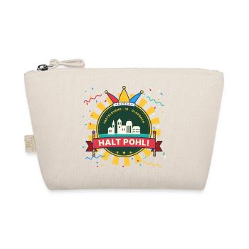 Halt Pohl Mönchengladbach Karneval Emblem - Bio-Täschchen - Natur - Vorne