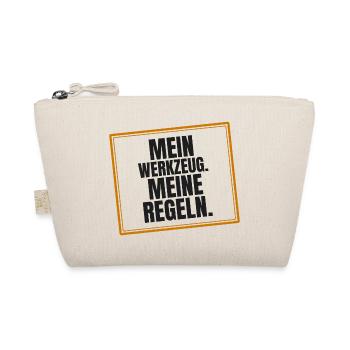 Mein Werkzeug. Meine Regeln - Bio-Täschchen - Natur - Vorne