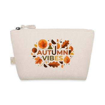 Herbststimmung: Laubfarbener Glow - Bio-Täschchen - Natur - Vorne