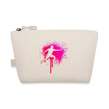 Ultimate Frisbee Geschenk für ein Ultimate-Spieler - Bio-Täschchen - Natur - Vorne