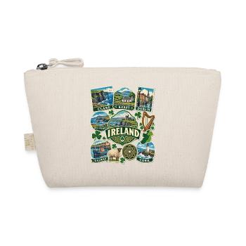 Irland Reisesticker - Bio-Täschchen - Natur - Vorne