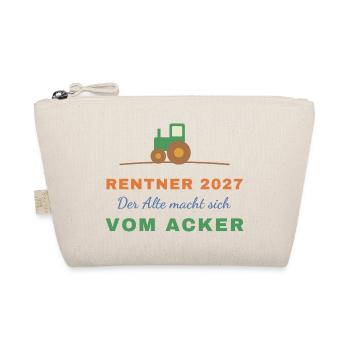 Rentner 2027 – Der Alte macht sich vom Acker - Bio-Täschchen - Natur - Vorne