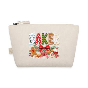 Baker Weihnachtsfeiertags-Backhumor - Bio-Täschchen - Natur - Vorne
