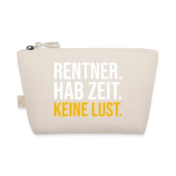 Rentner. Hab Zeit. Keine Lust. - Bio-Täschchen - Natur - Vorne