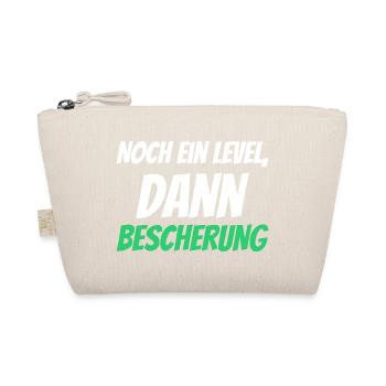 Noch ein Level, dann Bescherung - Bio-Täschchen - Natur - Vorne