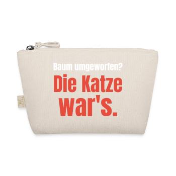 Baum umgeworfen? Die Katze war's. - Bio-Täschchen - Natur - Vorne