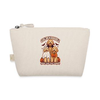 Spooky Night Loyal Company – Goldendoodle Hundemama - Bio-Täschchen - Natur - Vorne