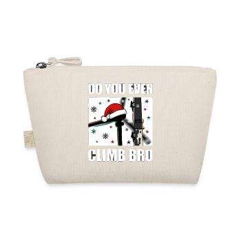 Do You Even Climb Bro Windrad Weihnachten - Bio-Täschchen - Natur - Vorne