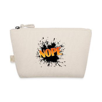 Nope Gradient - Bio-Täschchen - Natur - Vorne