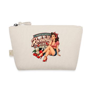 Rockabilly Pin-Up-Rucksack – Normandy Road - Bio-Täschchen - Natur - Vorne