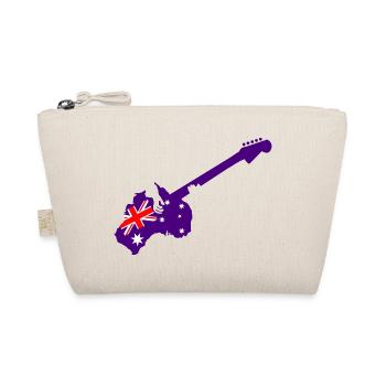 Purple Austral Guitar - Bio-Täschchen - Natur - Vorne