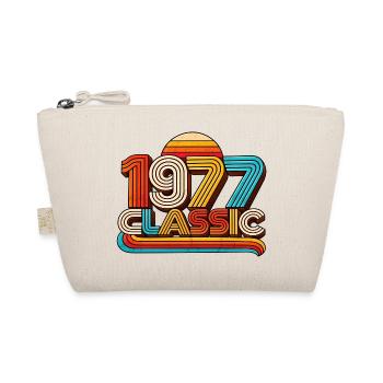 1977 Retro Rainbow Classic - Bio-Täschchen - Natur - Vorne