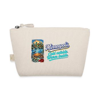 Minneapolis Retro Vintage Lakes Loon Hotdish - Bio-Täschchen - Natur - Vorne