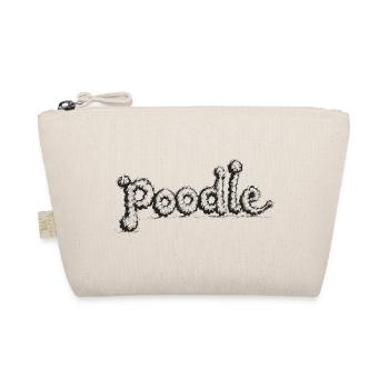 Poodle - Bio-Täschchen - Natur - Vorne